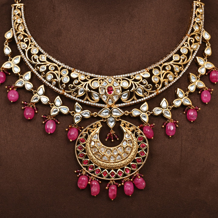 Moissanite Necklace Set