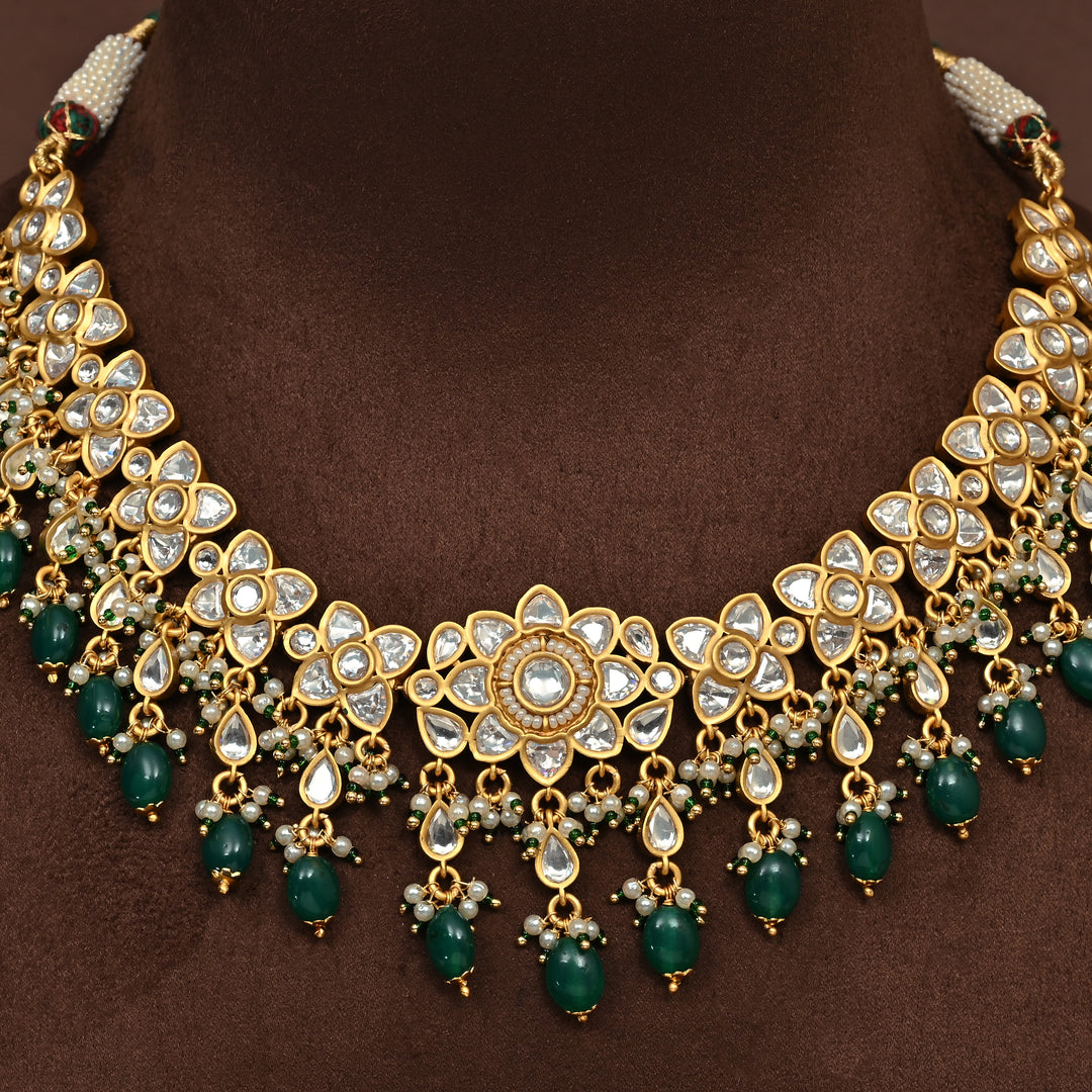 Moissanite Necklace Set