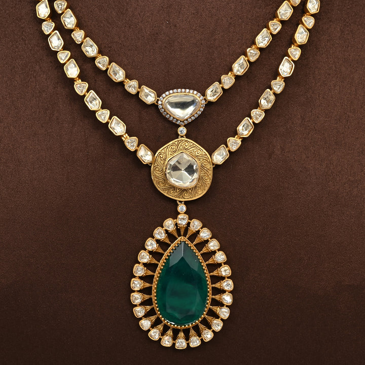 Moissanite Necklace Set