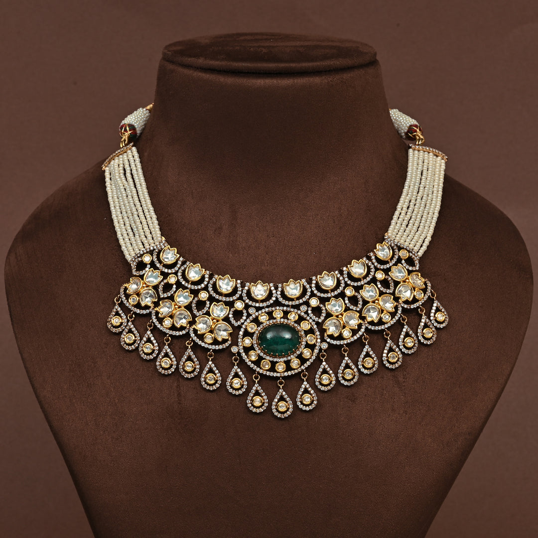 Moissanite Necklace Set