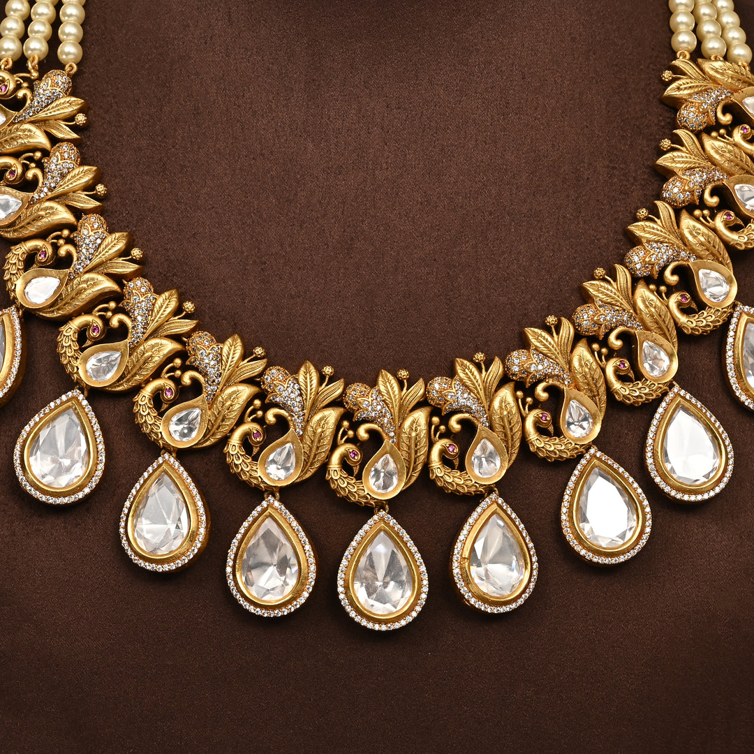 Moissanite Necklace Set