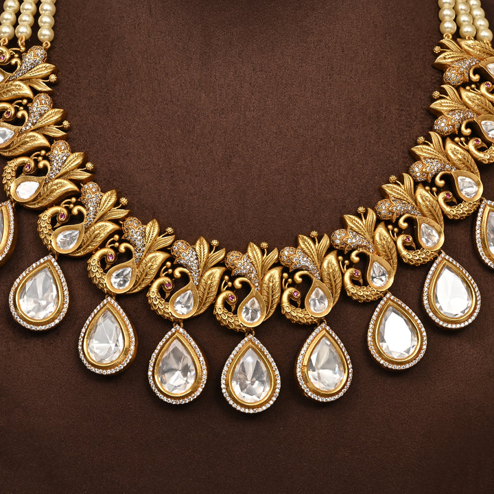 Moissanite Necklace Set