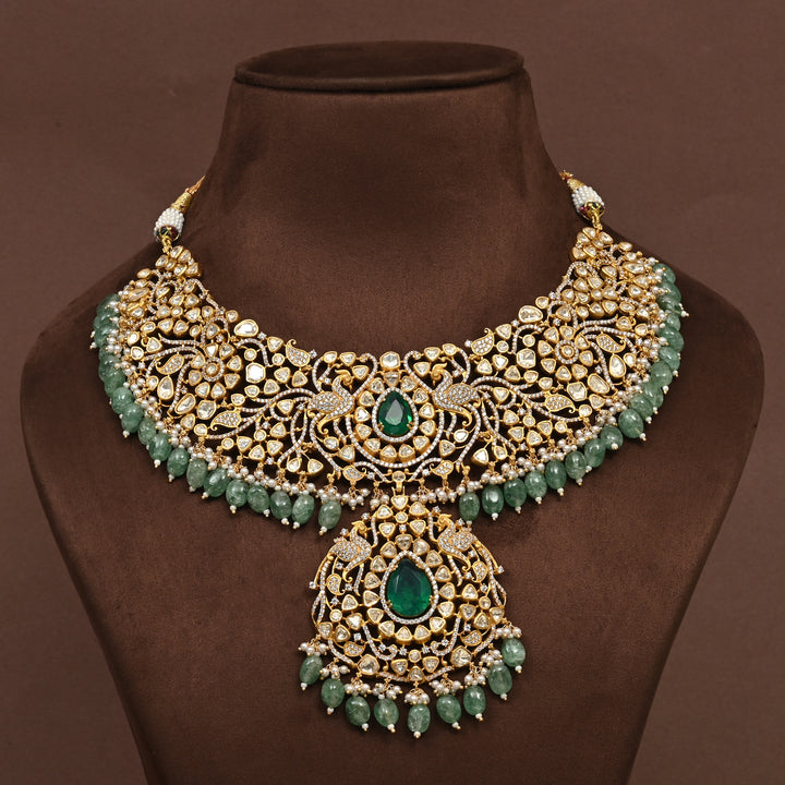 Moissanite Necklace Set