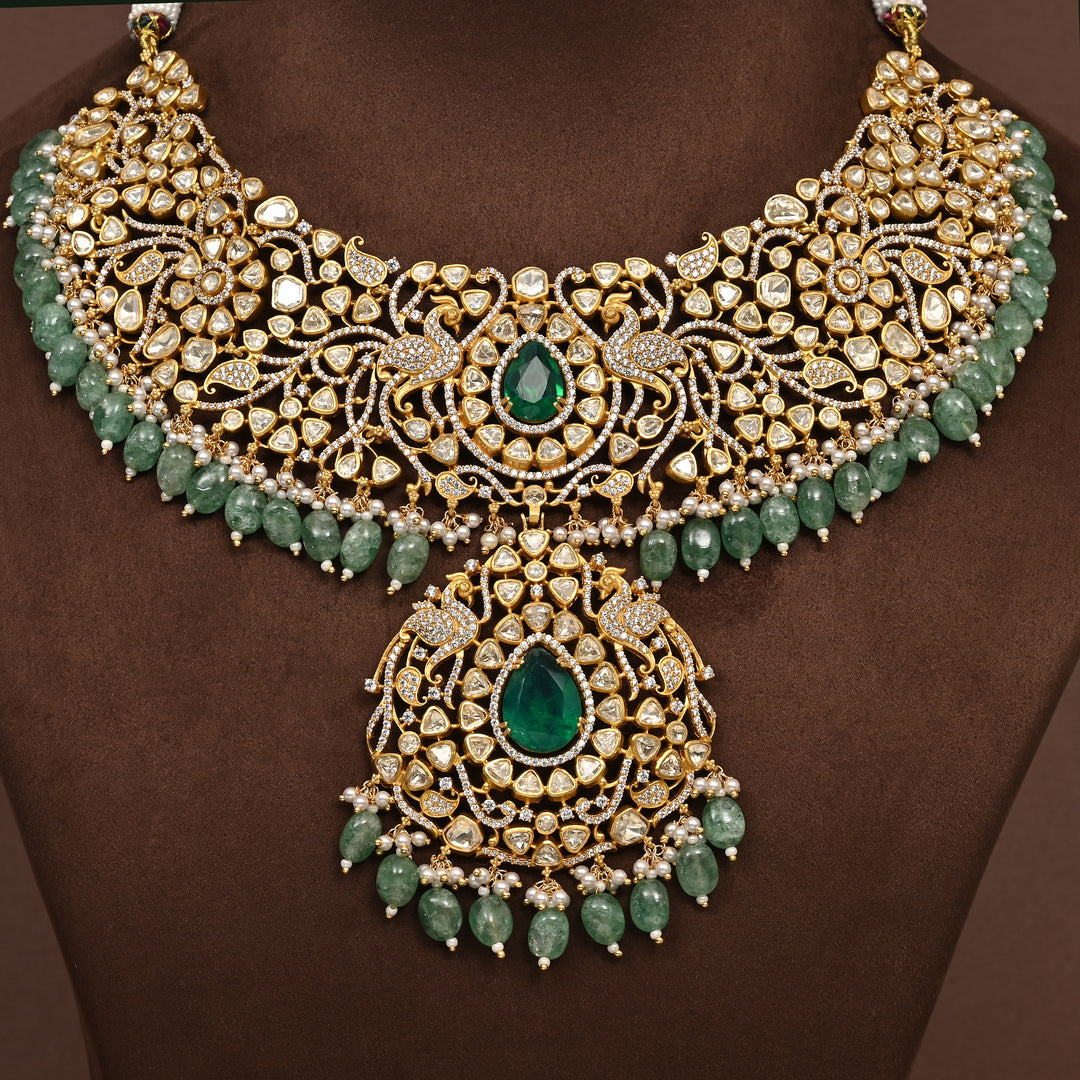 Moissanite Necklace Set