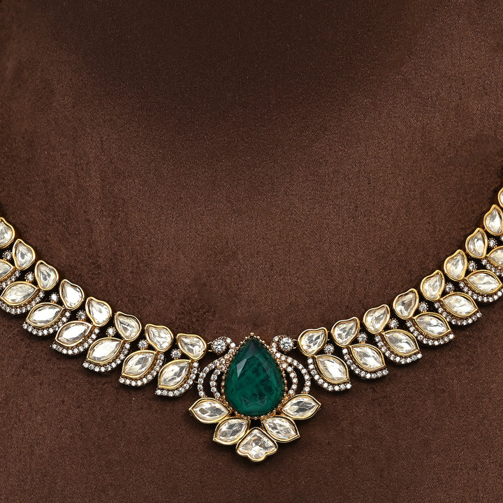 Moissanite Necklace Set