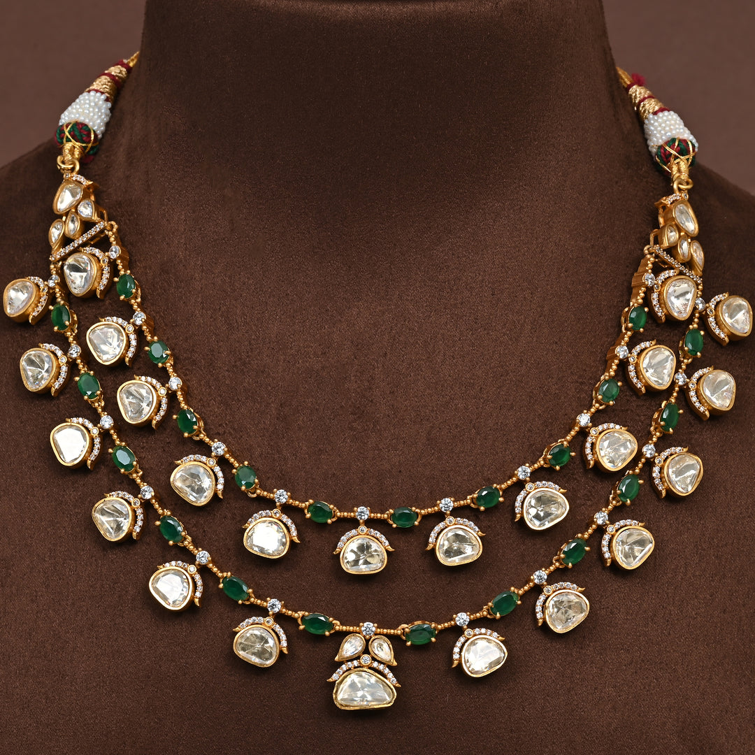 Moissanite Necklace Set