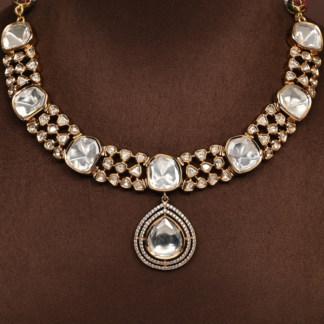 Moissanite Necklace Set