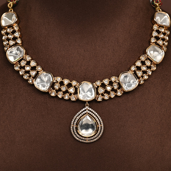 Moissanite Necklace Set