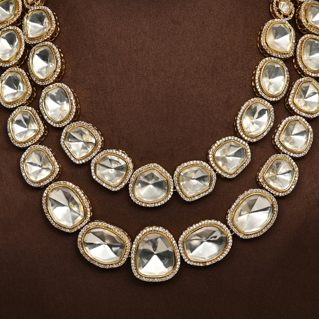 Moissanite Necklace Set