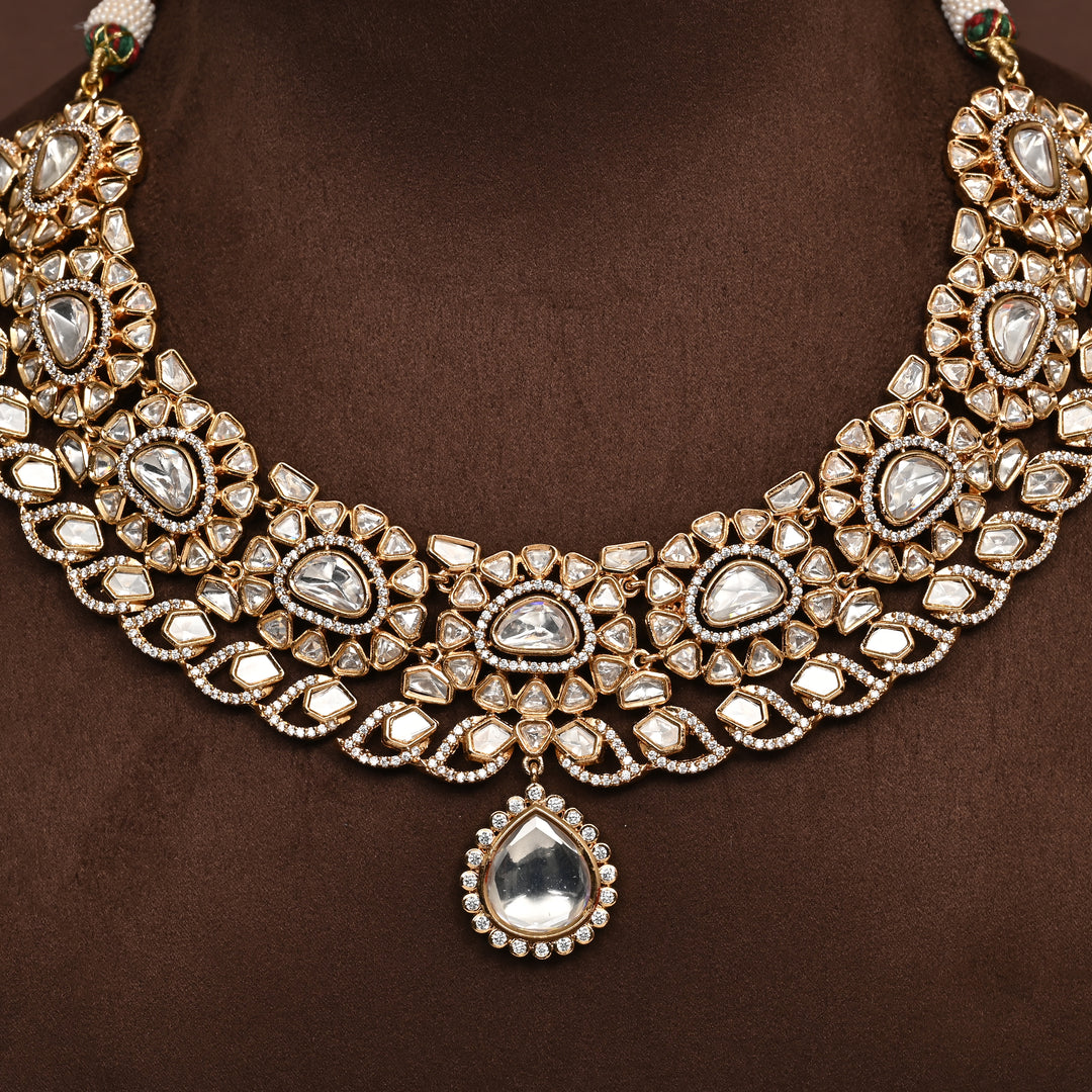 Moissanite Necklace Set