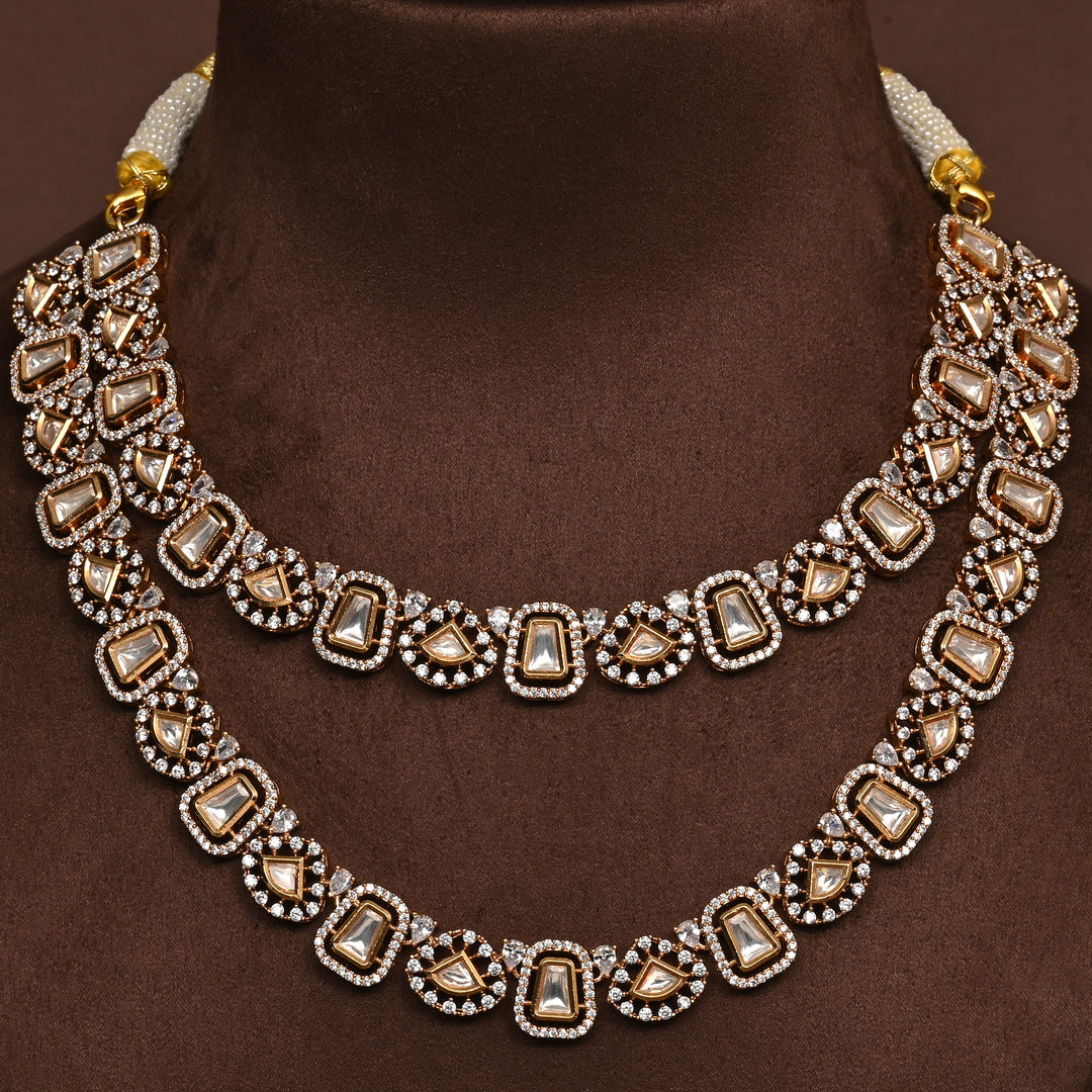 Moissanite Necklace Set