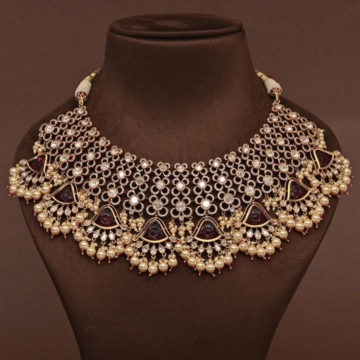 Moissanite Necklace Set