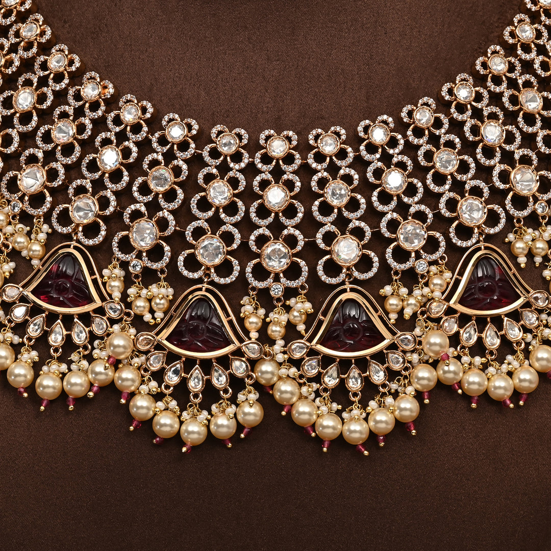 Moissanite Necklace Set