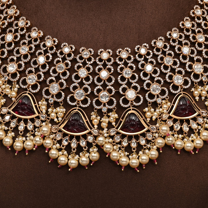 Moissanite Necklace Set