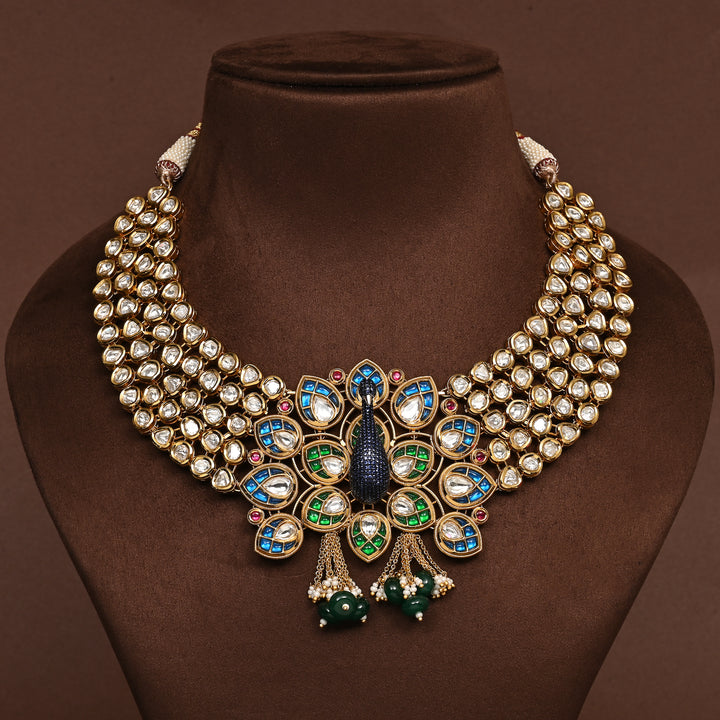 Moissanite Necklace Set