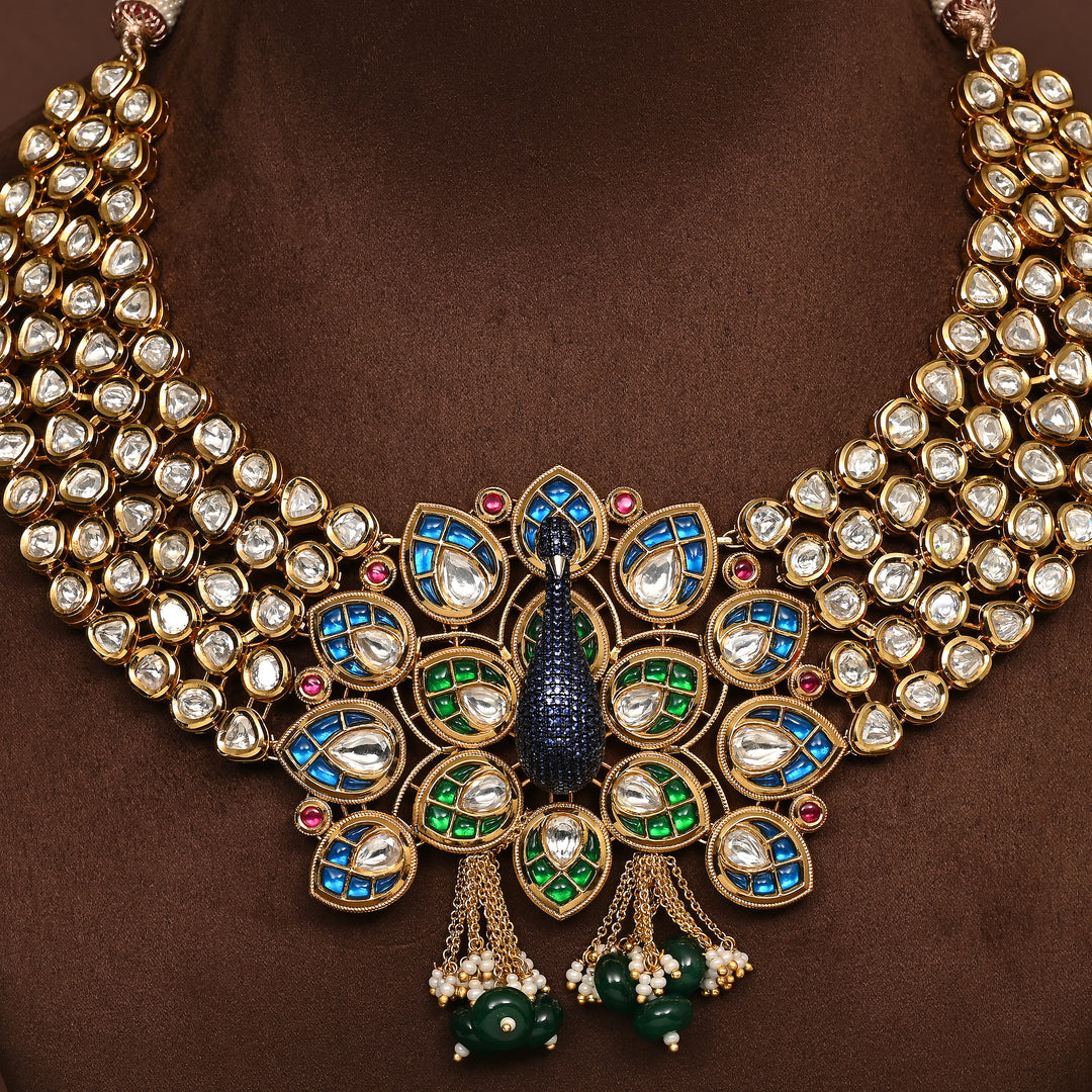 Moissanite Necklace Set