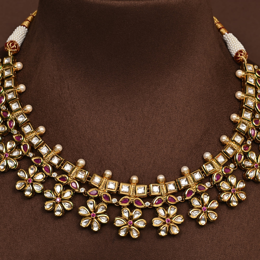 Moissanite Necklace Set