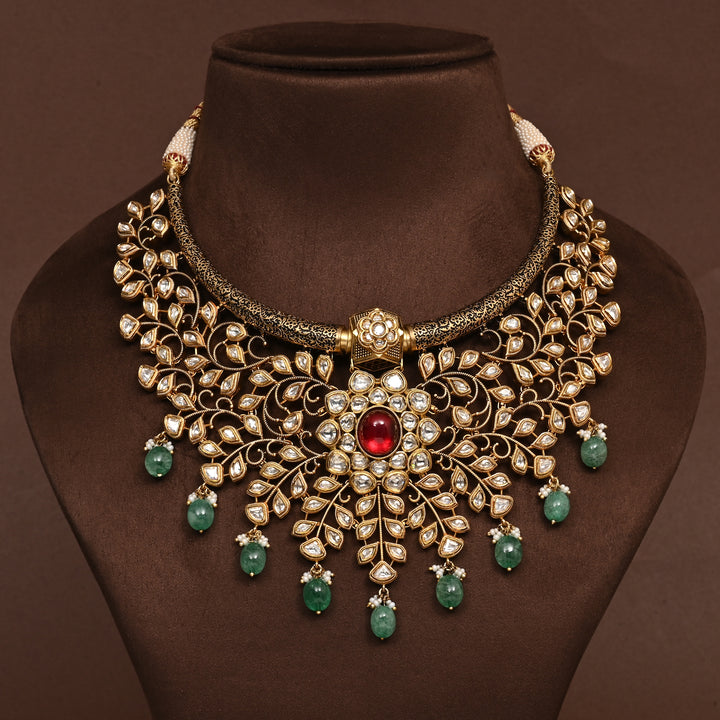 Moissanite Necklace Set