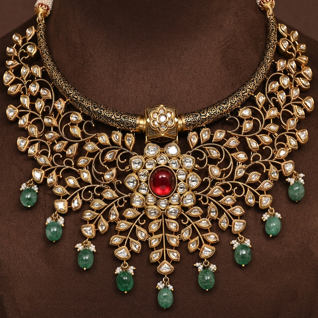 Moissanite Necklace Set