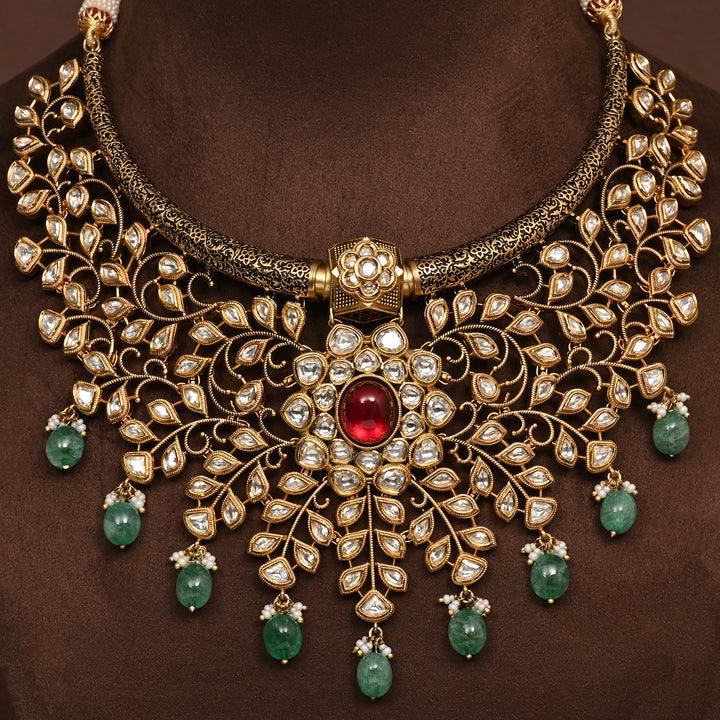 Moissanite Necklace Set