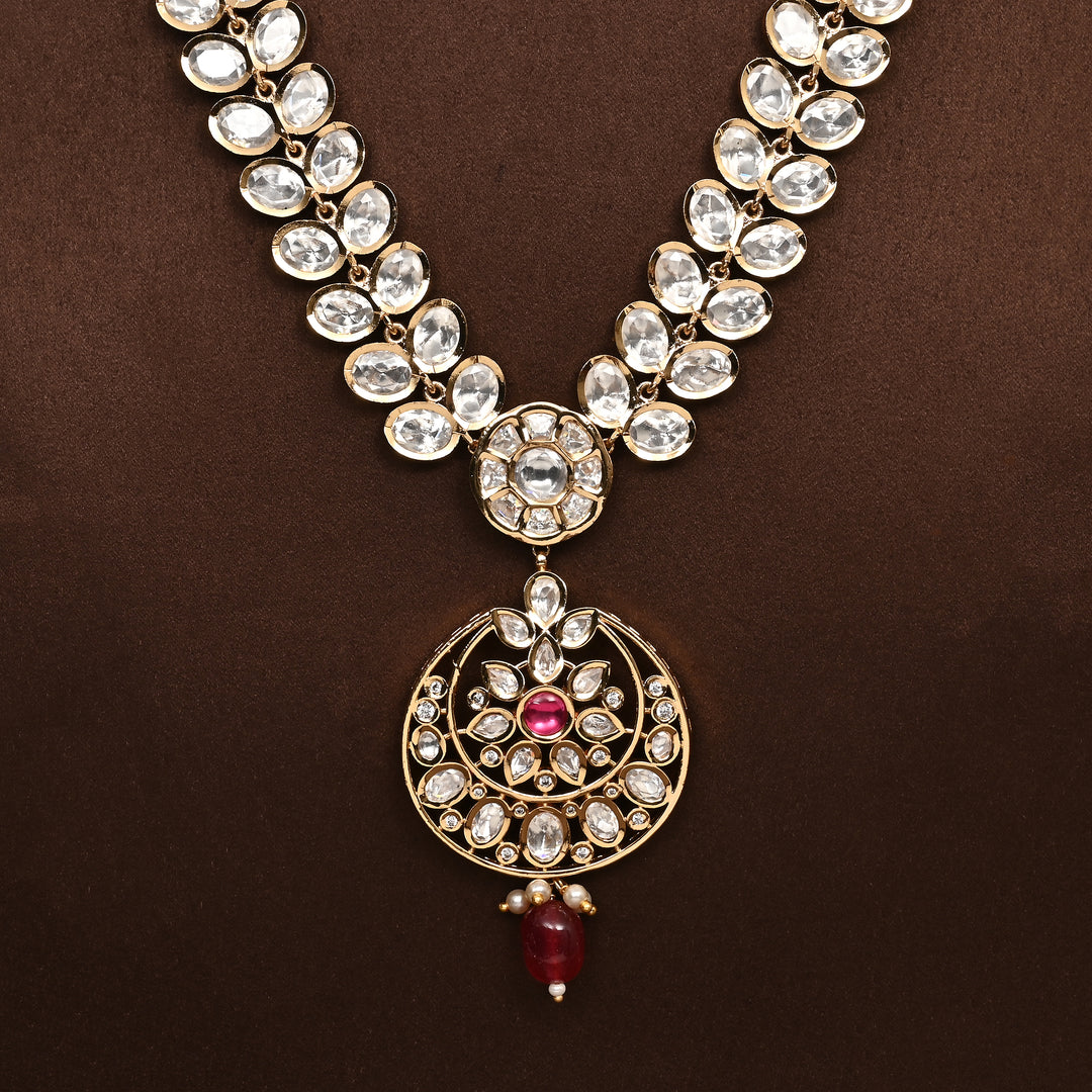 Moissanite Necklace Set