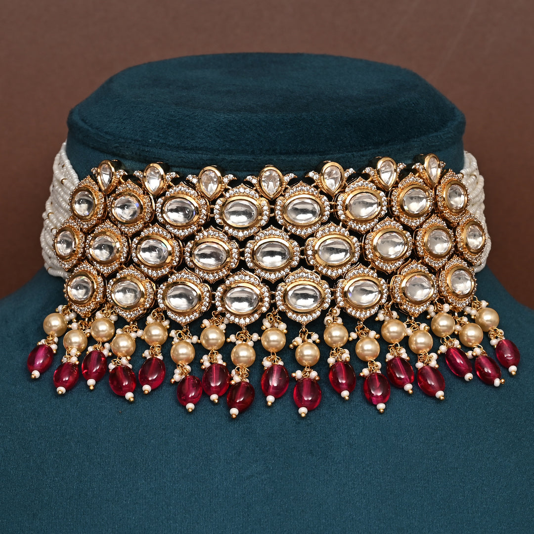 Moissanite Choker Set