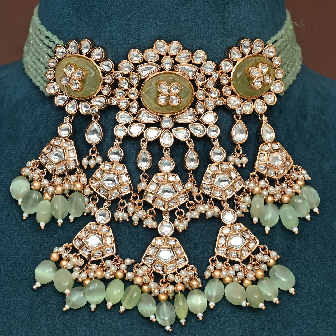 Moissanite Choker Set