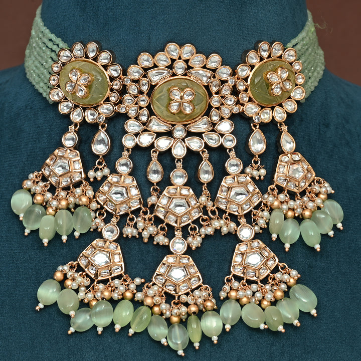 Moissanite Choker Set