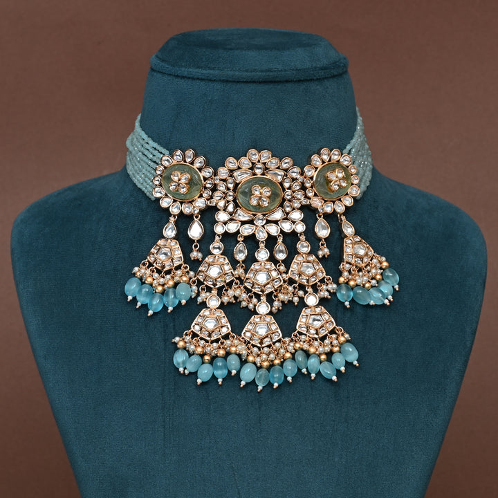 Moissanite Choker Set