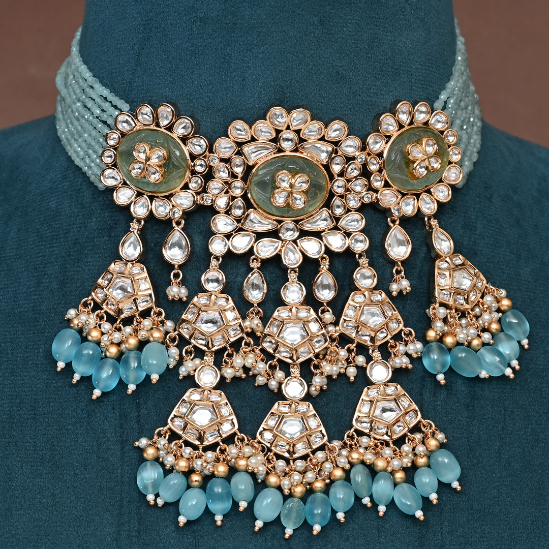 Moissanite Choker Set