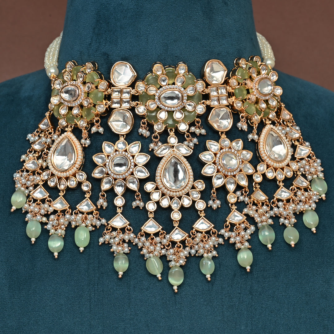 Moissanite Choker Set