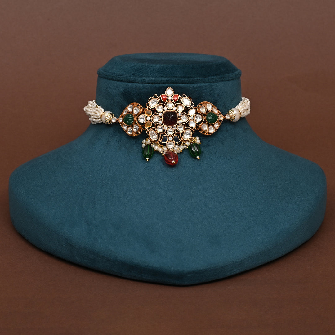 Moissanite Choker Set