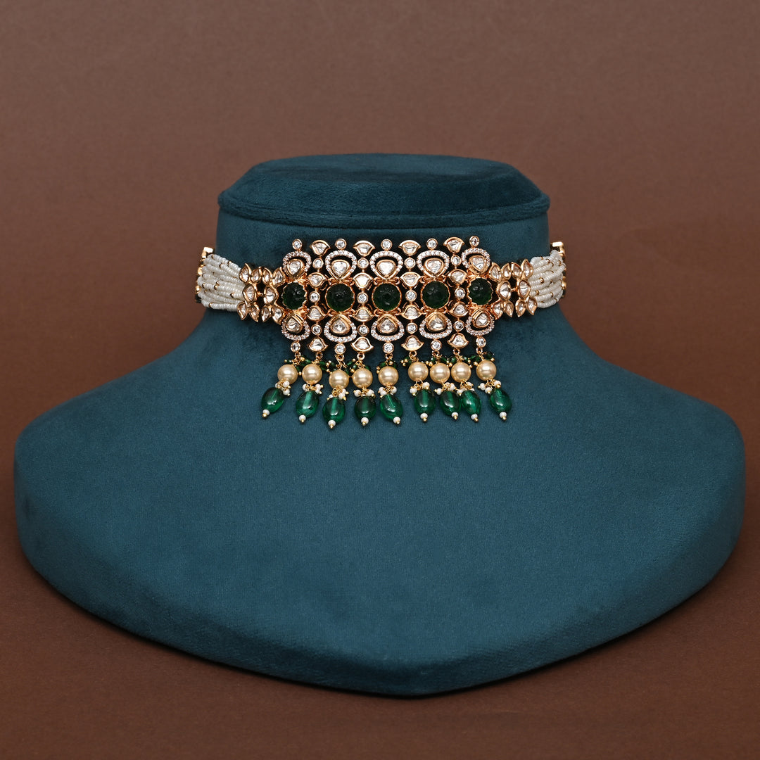 Moissanite Choker Set