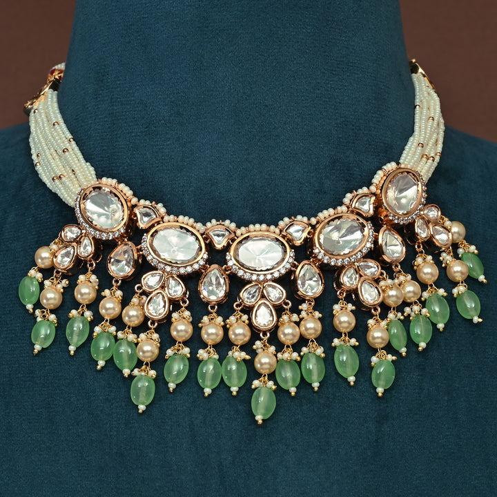 Moissanite Choker Set