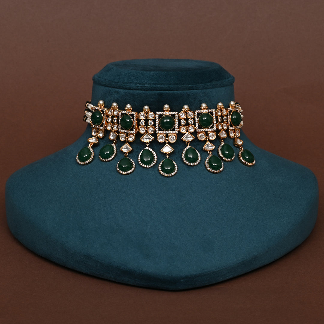 Moissanite Choker Set