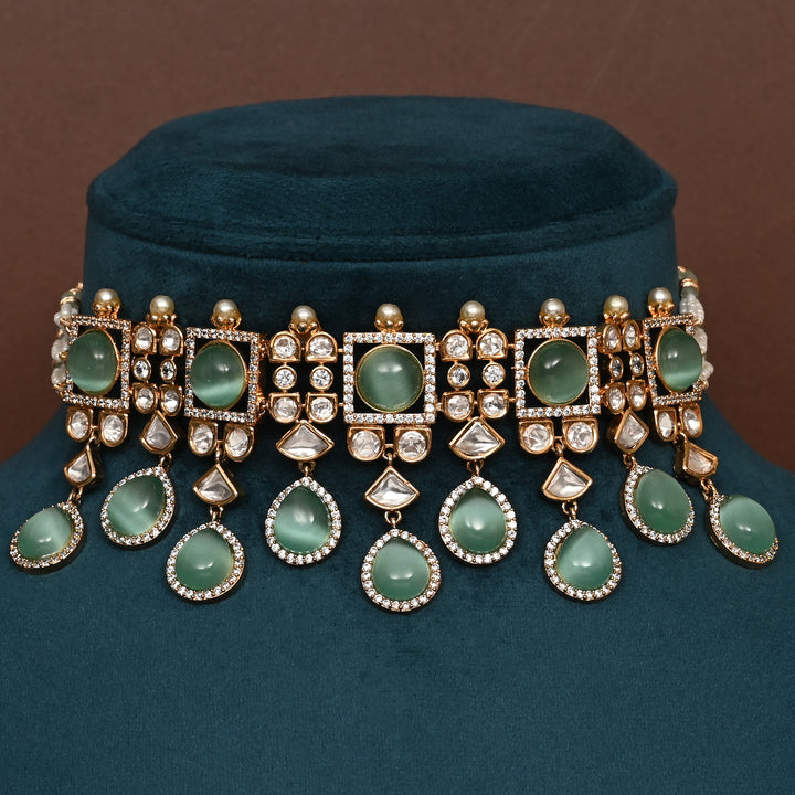 Moissanite Choker Set