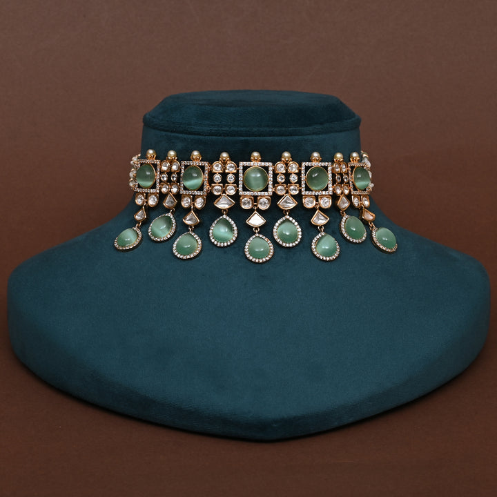 Moissanite Choker Set