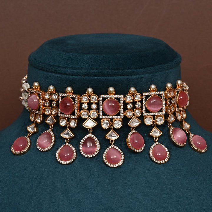 Moissanite Choker Set