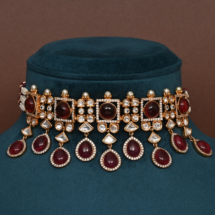 Moissanite Choker Set