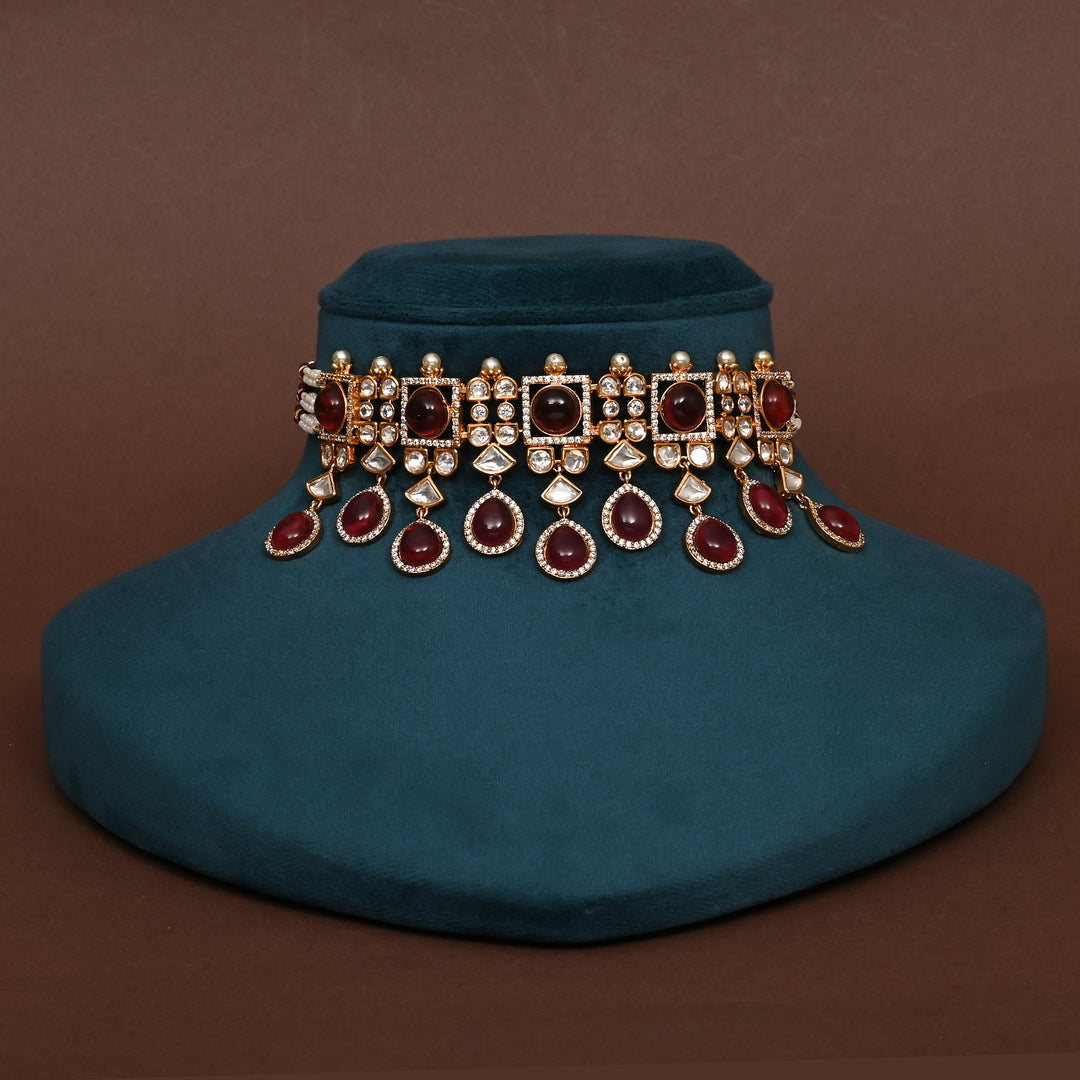 Moissanite Choker Set