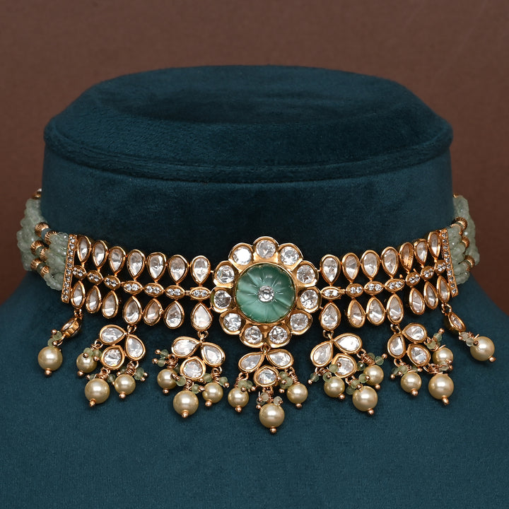 Moissanite Choker Set