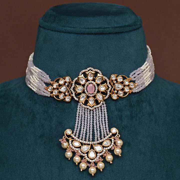 Moissanite Choker Set