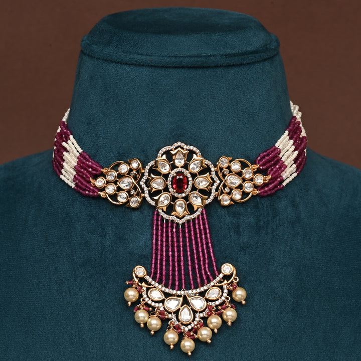 Moissanite Choker Set