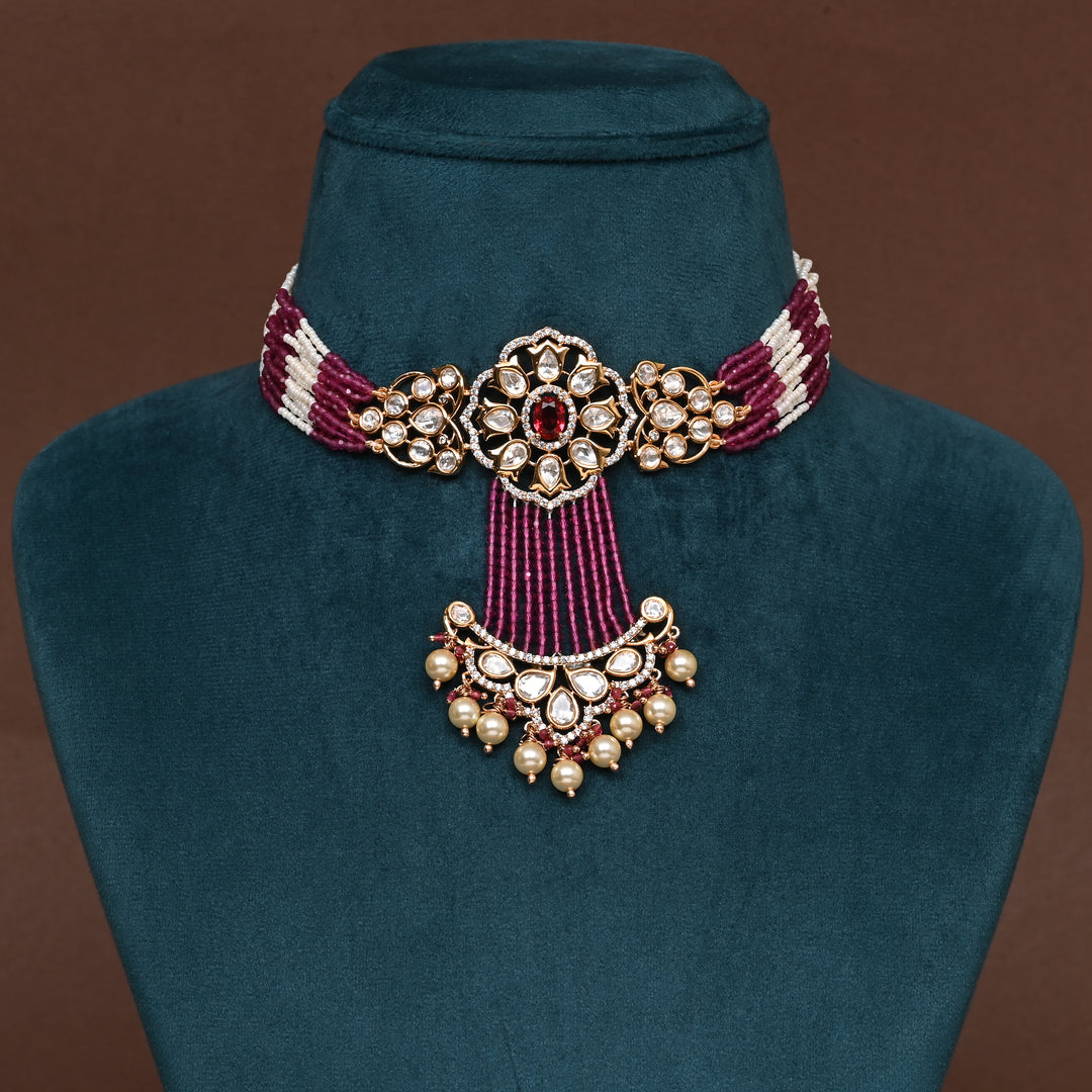 Moissanite Choker Set