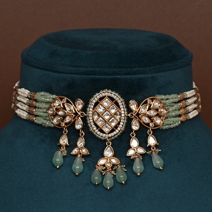 Moissanite Choker Set