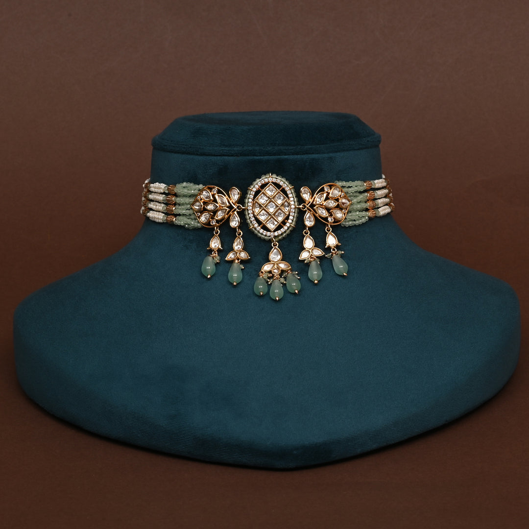 Moissanite Choker Set