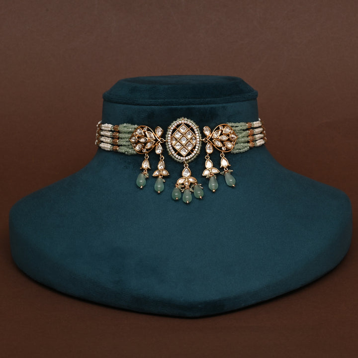 Moissanite Choker Set