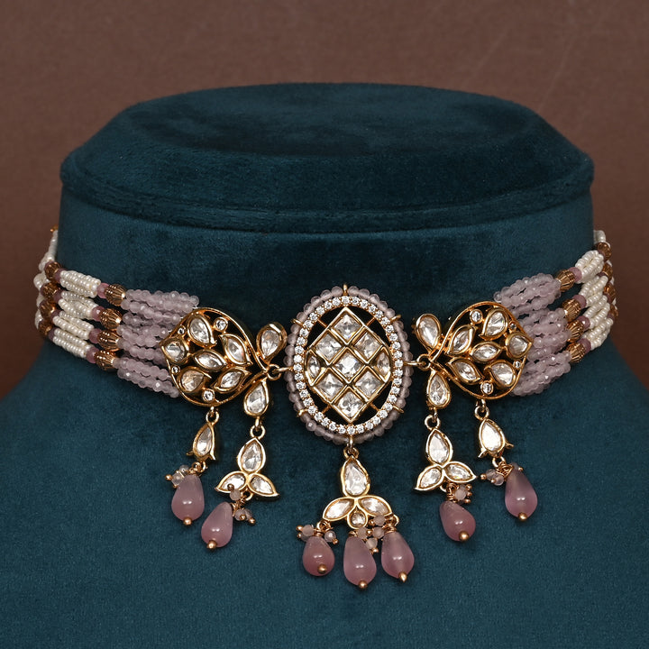 Moissanite Choker Set