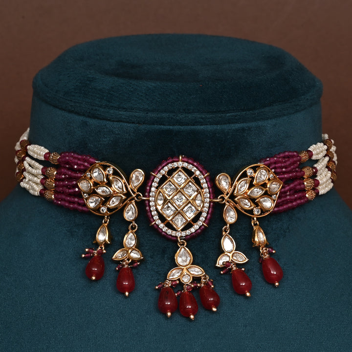 Moissanite Choker Set