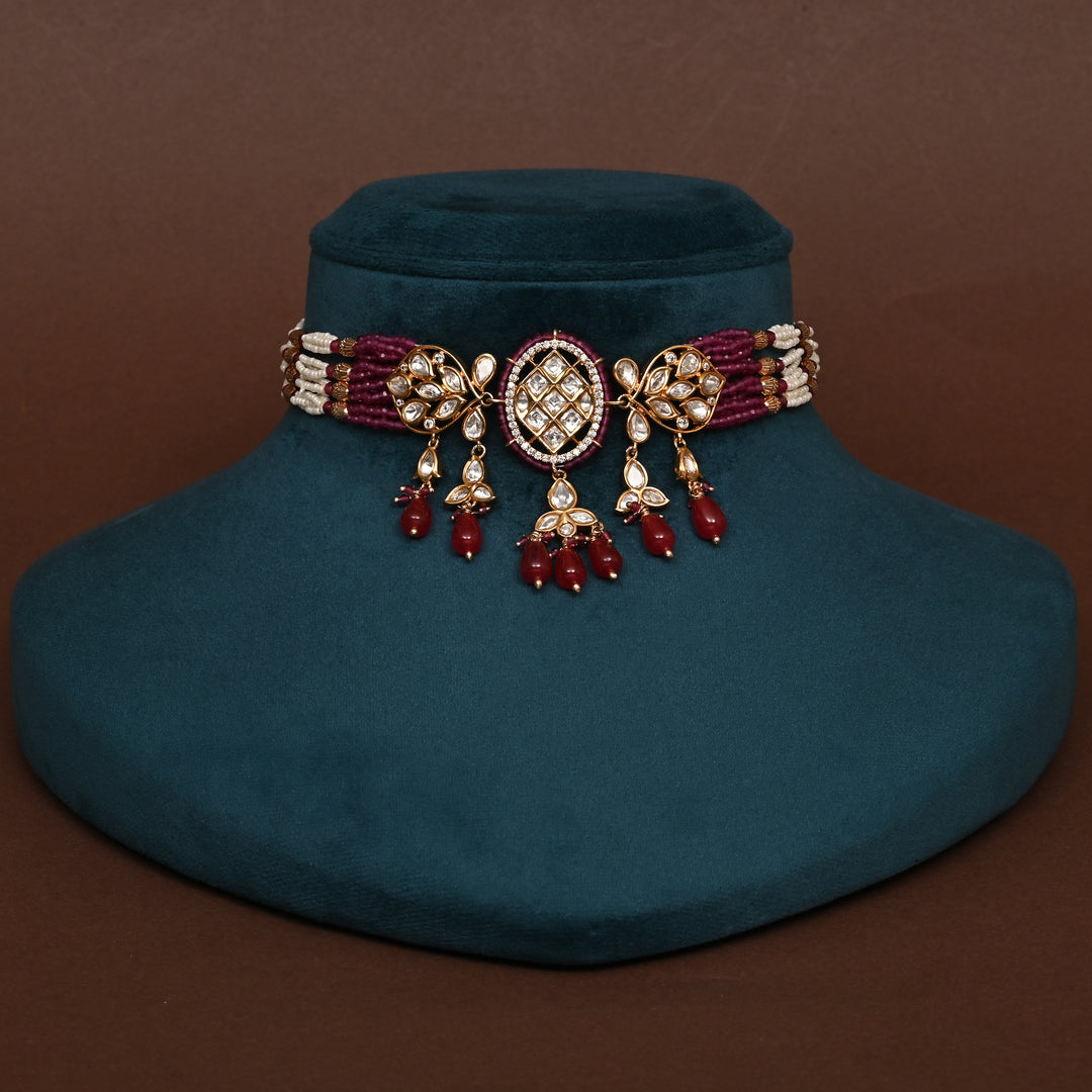 Moissanite Choker Set